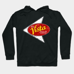 Hello Tomorrow! The Vista Motor Lodge Logo Hoodie